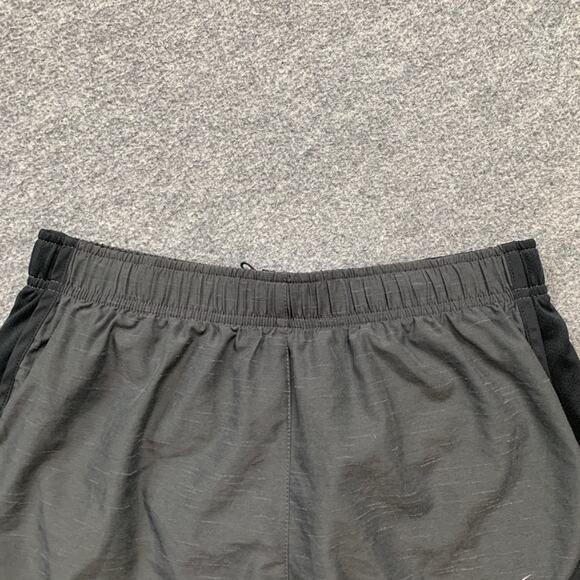 Nike Shorts Womens S Small Gray Black Dry Heather Tempo Running Brief Lined - Picture 4 of 14